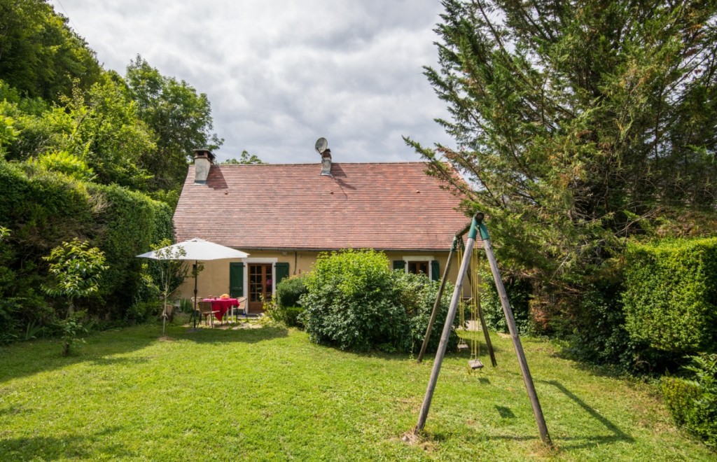 C'est une maison en...